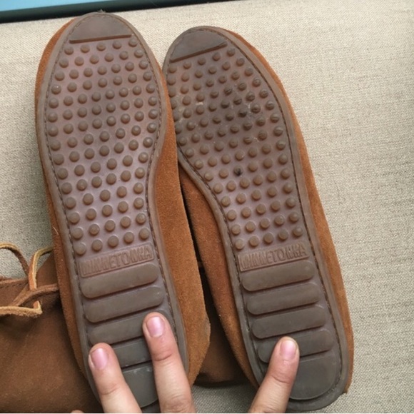 Minnatonka knee high moccasins - Picture 3 of 5