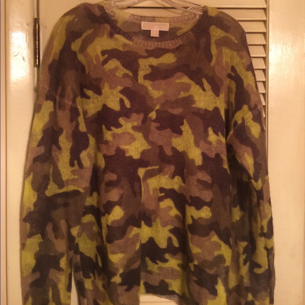 Michael Kors Camouflage Sweater
