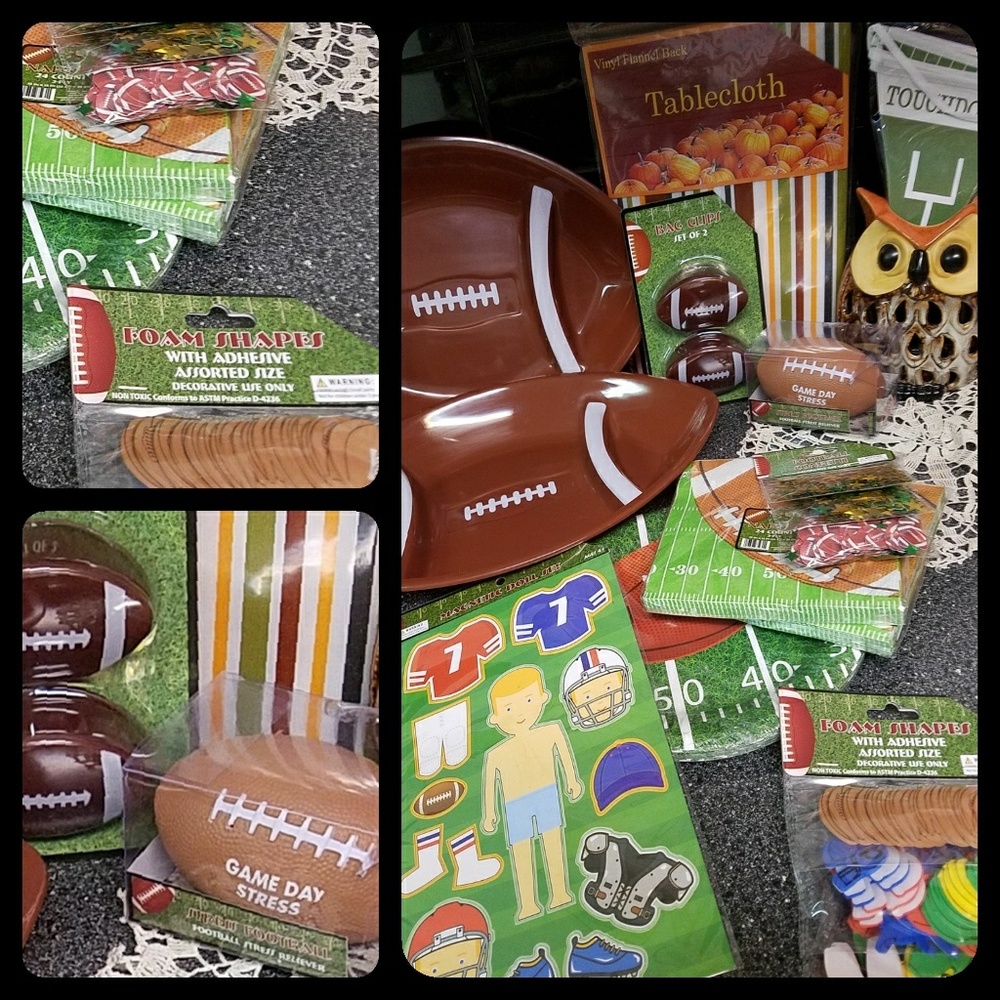 NFL Football Party Tailgate Supplies