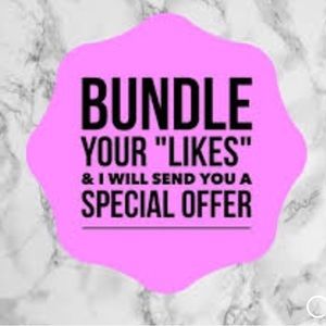 Bundle your likes so I can send you an offer!