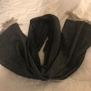 Dark gray scarf
