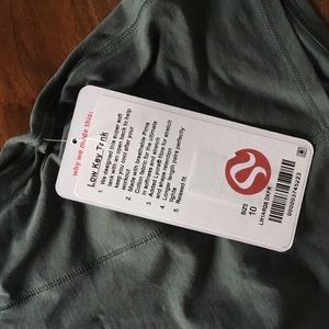 LuluLemon NWT Low Key Tank