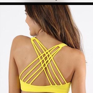 Sadhana NWT Samantha bra yellow