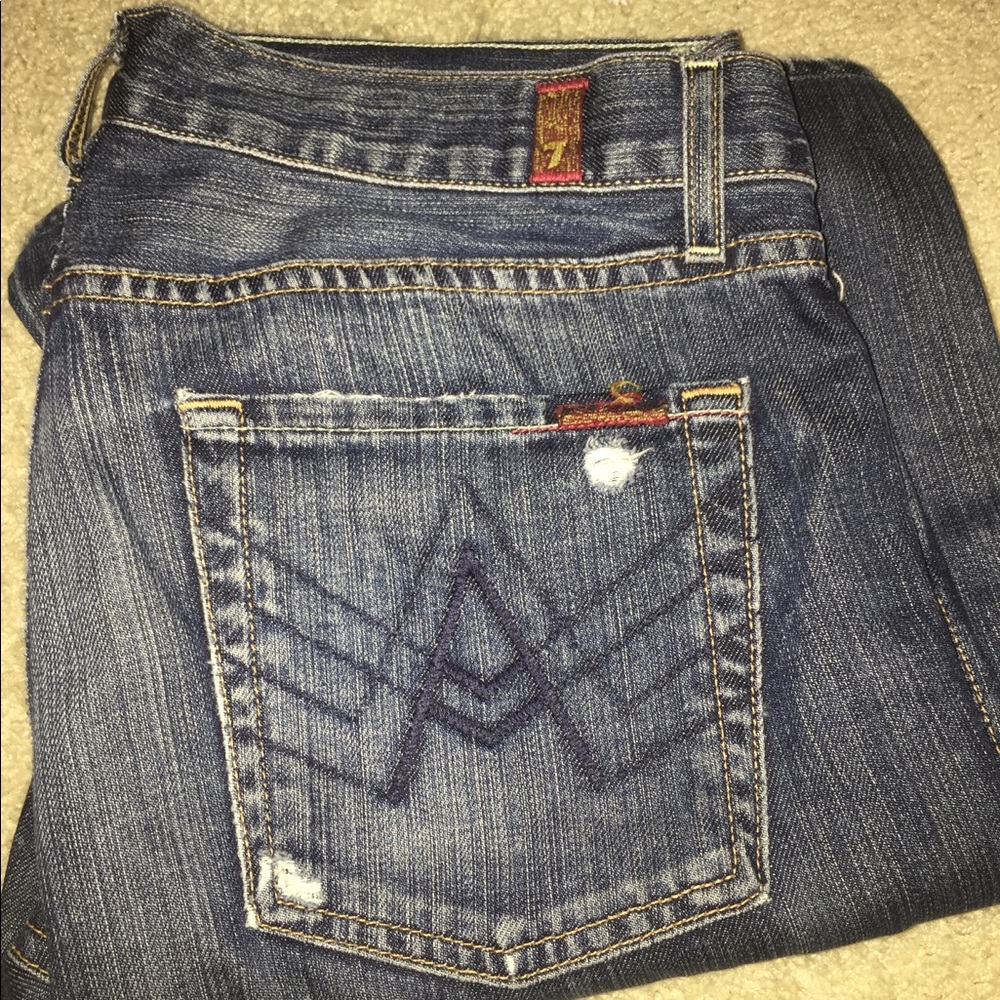 7 For All Mankind A Pocket Jeans