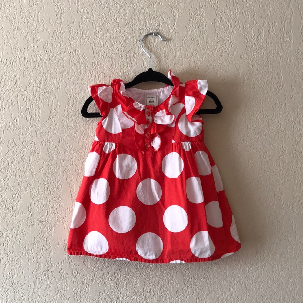 Minnie Mouse Polka Dot Dress