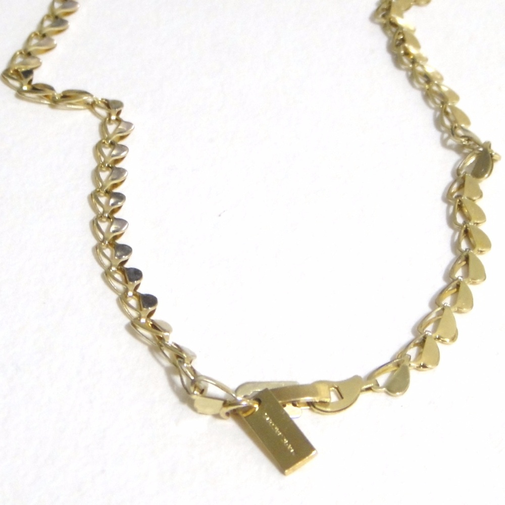 Unisex Marc Jacobs Heart Link Chain Necklace