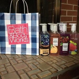 Bath and Body Works hand soap