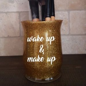 Makeup brush/lipstick holders