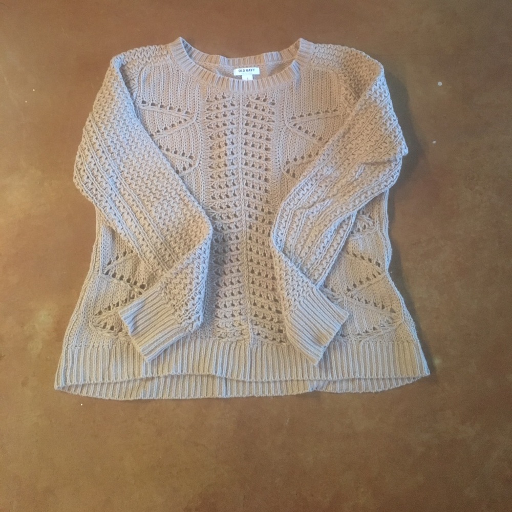 Old Navy Tan Sweater