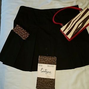 Theory Mini pleated skirt