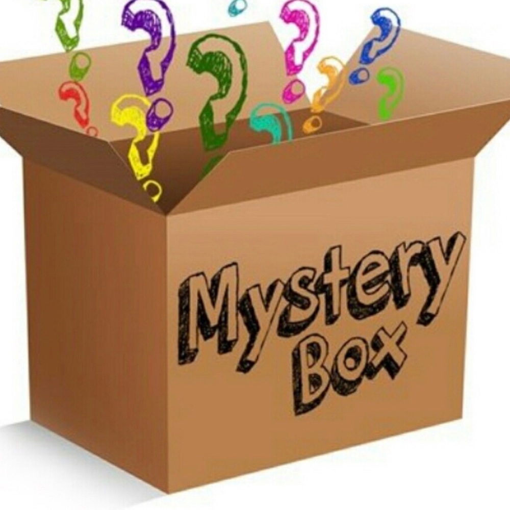 Mystery box jewerly candles crystal glasses vases