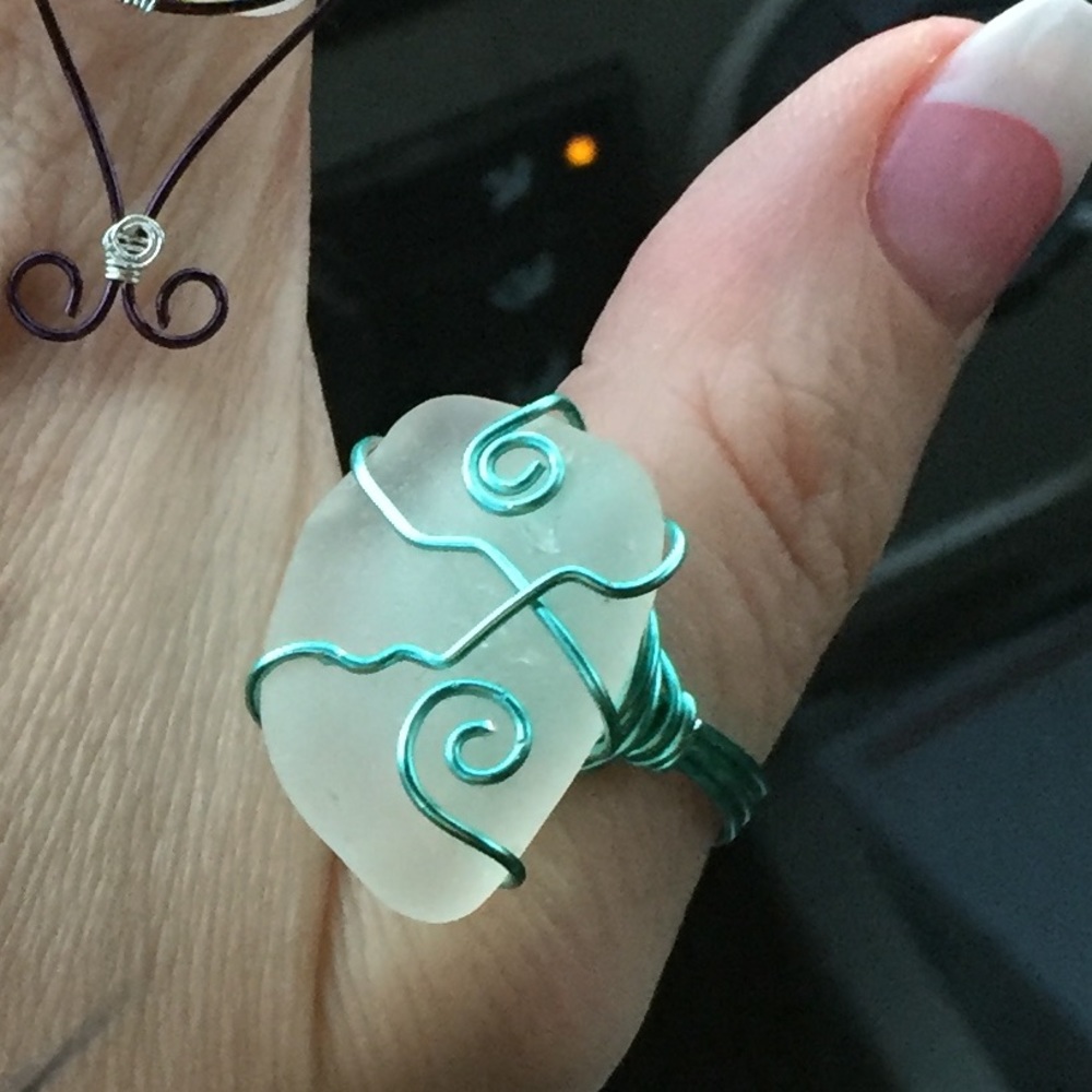Sea Glass Ring