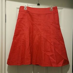 H&M Hot pink skirt linen