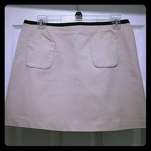 H&M Tan and black short skirt