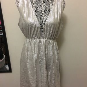Metallic dress