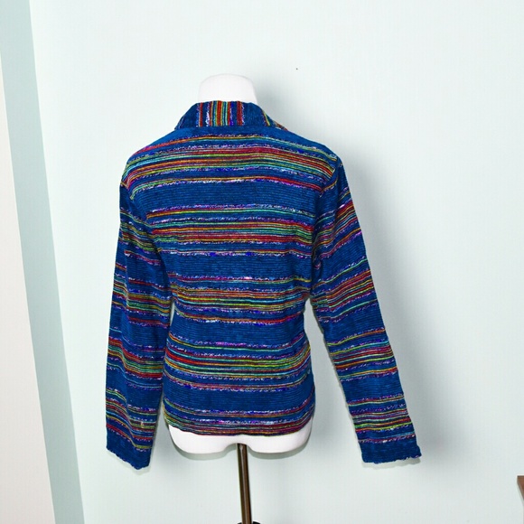 Coldwater Creek Soft Blue Blazer Jacket - Picture 2 of 2