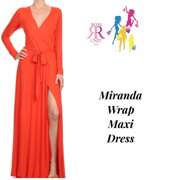 Dresses & Skirts - Miranda Wrap Maxi Dress