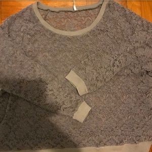 AHS Violet Harmon All Over Lace Pullover