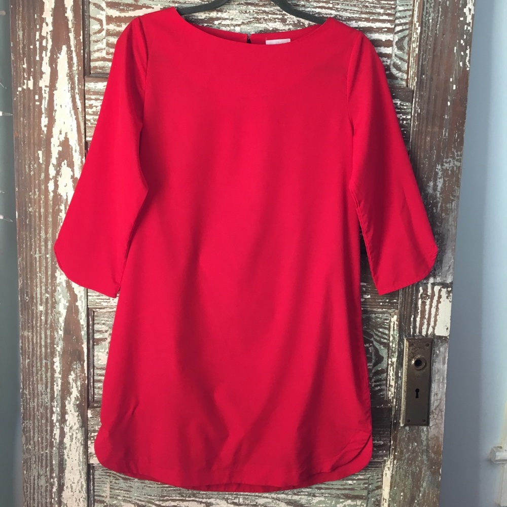 Charming Charlie red short dress or tunic. Med.