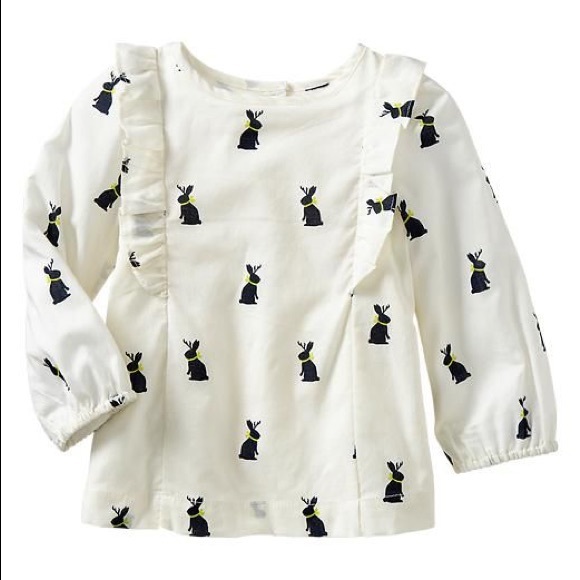 baby gap Other - 🎉 HOST PICK 11/12/17 🎉 Bunny Print Top