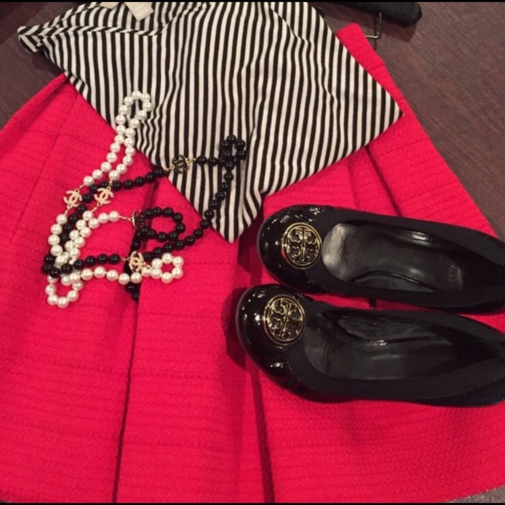 Express Red Skirt