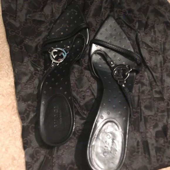Gucci Shoes - AUTHENTIC GUCCI kitten heeled sandals