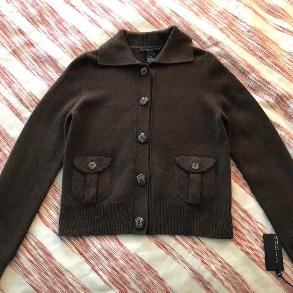 💕Mocha Brown Sweater/Tan Cashmere Sweater💕