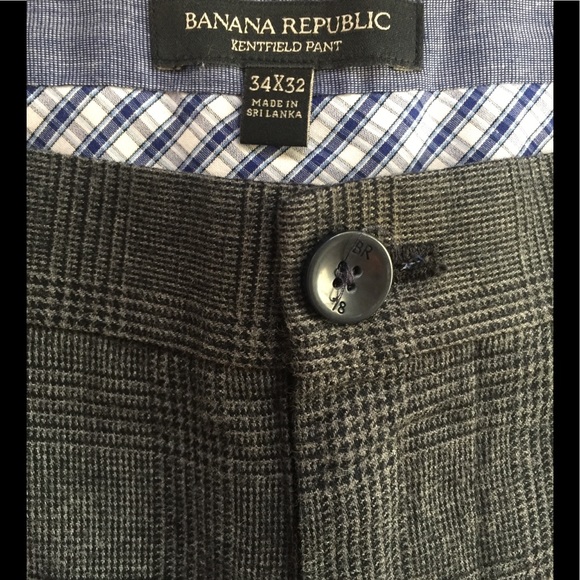 banana republic mens plaid pants