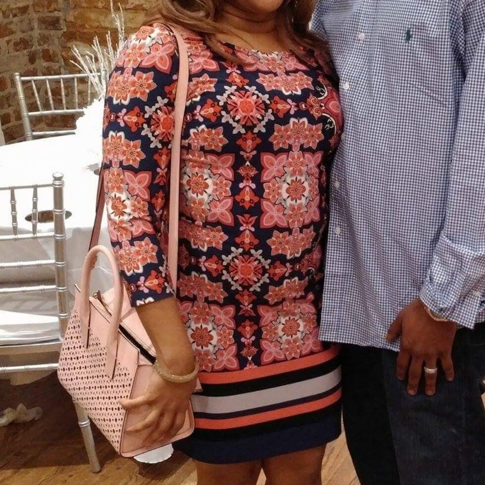 Pretty in Print Vince Camuto dress