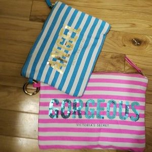 Victoria's Secret makeup bags