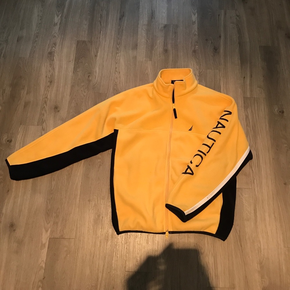 Vintage Nautica Fleece Jacket Size Small