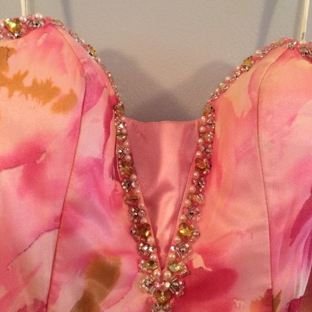 Flowerly Prom Dress
