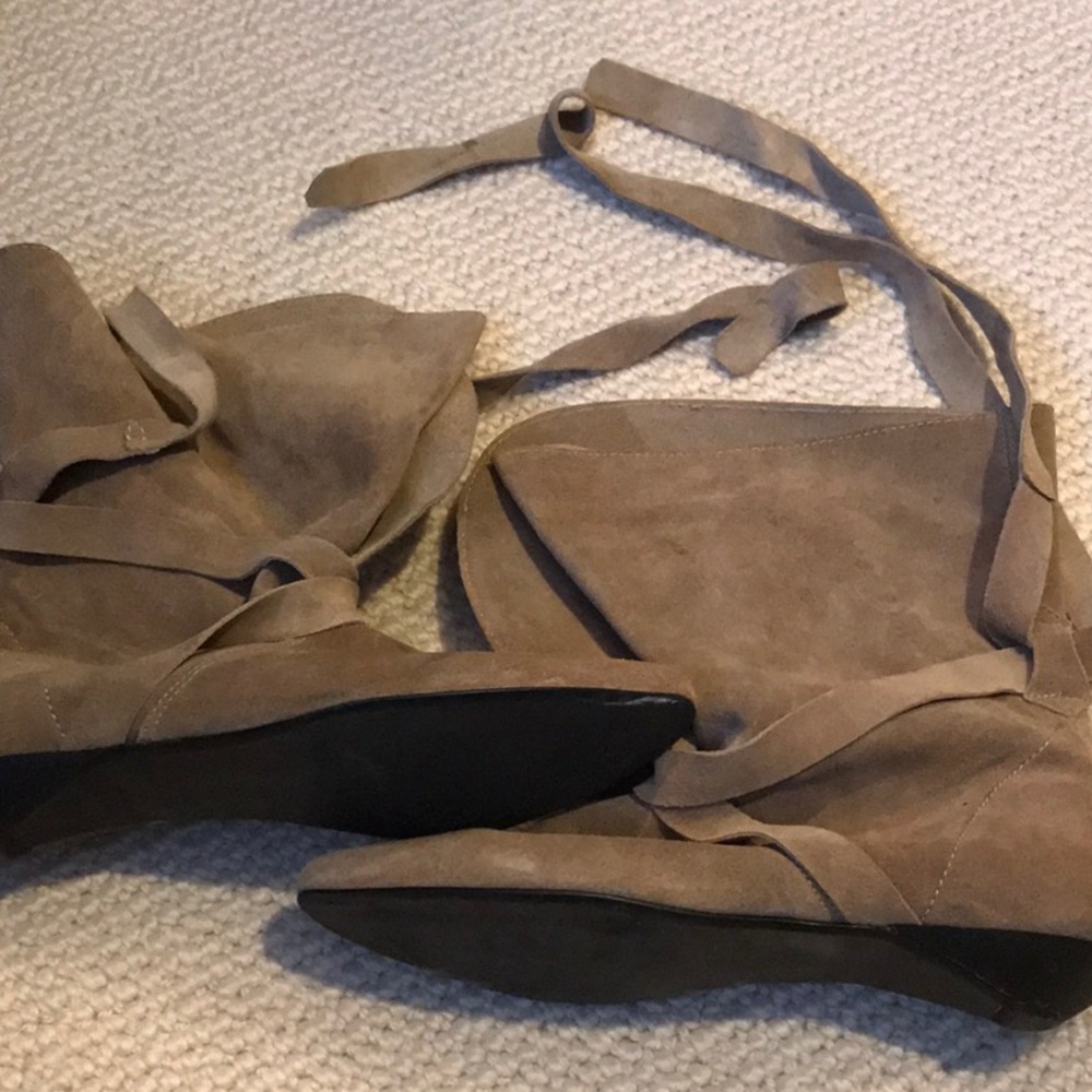 Baker suede ankle boots