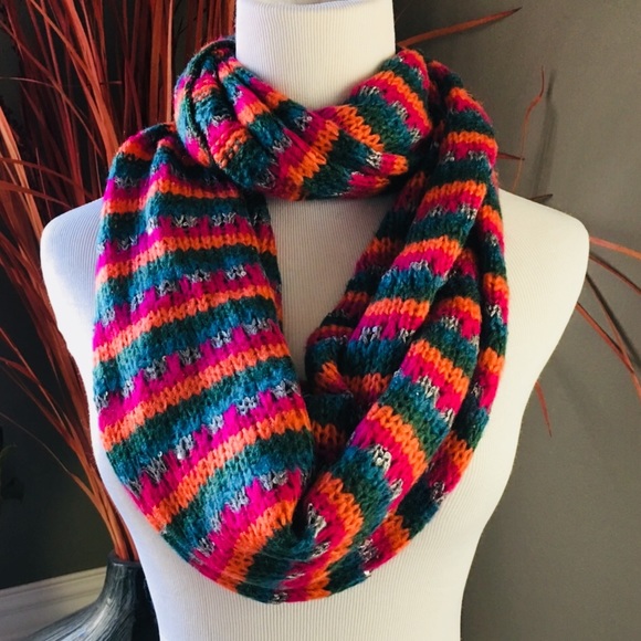 Accessories - Multi Color Super Soft Infinity Winter Scarf