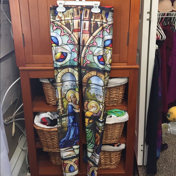 Blackmilk Pants - Cathedral Leggings by Blackmilk