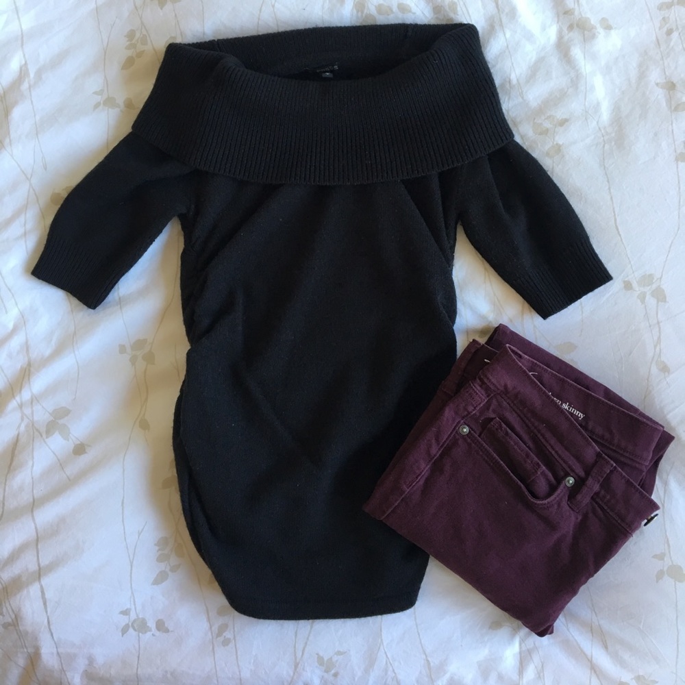 Express Cowlneck Sweater