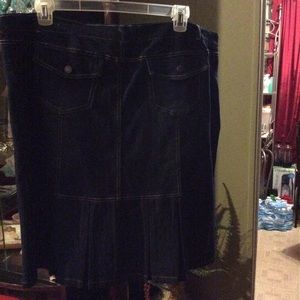 Denim skirt