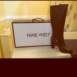 Nine West Black Tall Boot