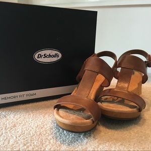 New with box open toe sandals