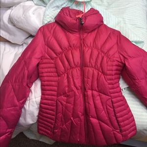 Hot Pink Guess Puffer coat