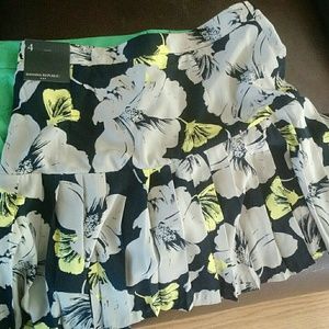 Banana Republic floral skirt