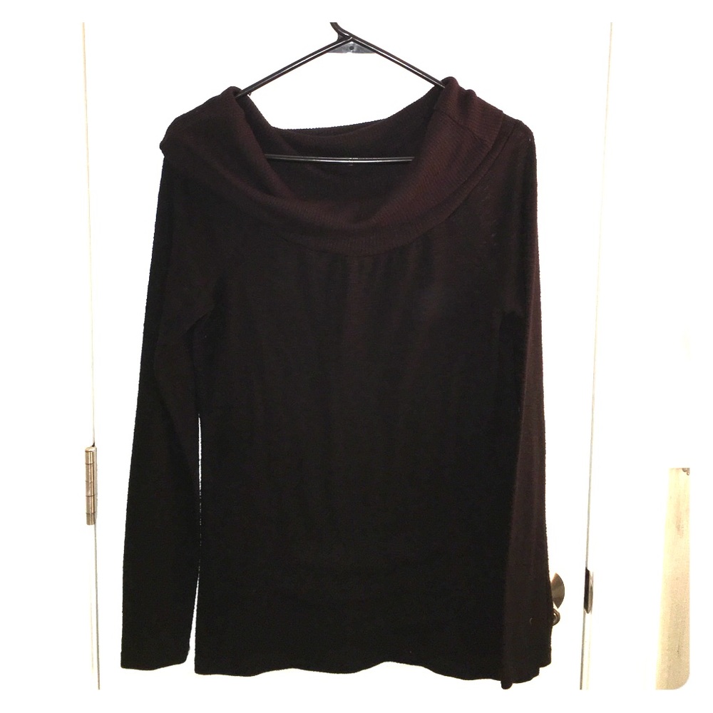 SOLD! Lightweight cowl neck sweater