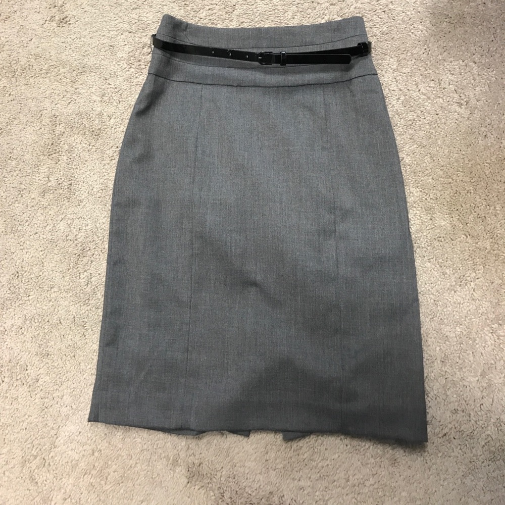 H&M high waisted pencil skirt grey US size 2