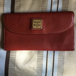 Red Dooney & Bourke wallet