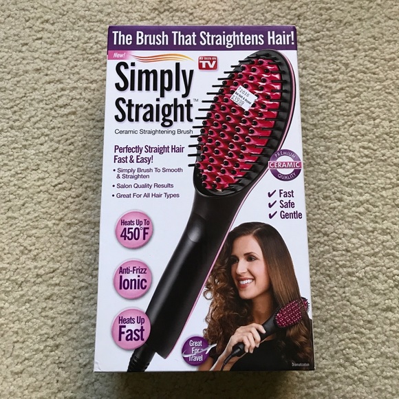Simply Straight Accessories - NEW: Simply Straight Hair Brush/Straightener
