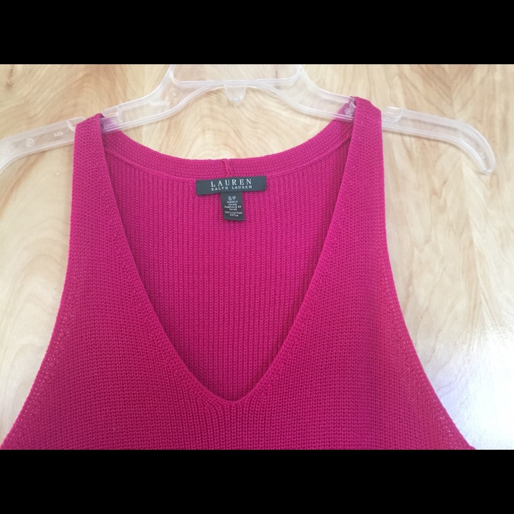 Ralph Lauren knit tank top