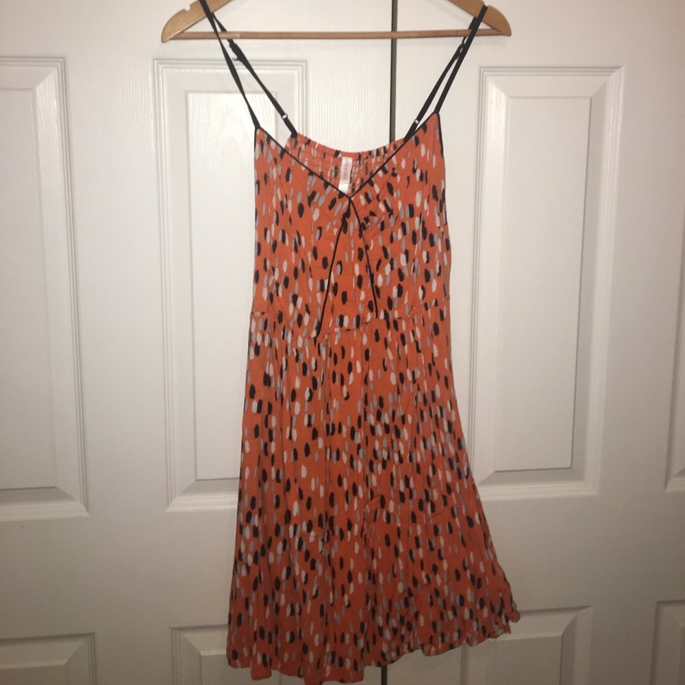 Fun & Flirty Orange Sundress!