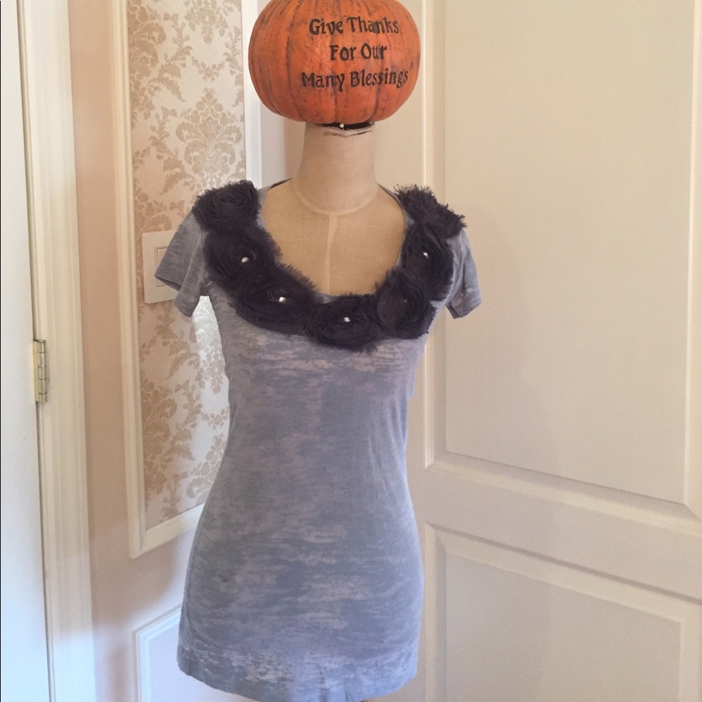 Embellished tee shirt- Awake Couture