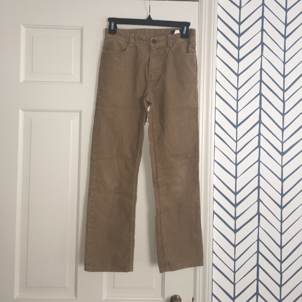Tan Vineyard Vines Boys Five Pocket Corduroys