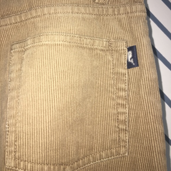 Tan Vineyard Vines Boys Five Pocket Corduroys - Picture 3 of 4